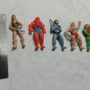 Mattel Masters of the Universe all five figurines